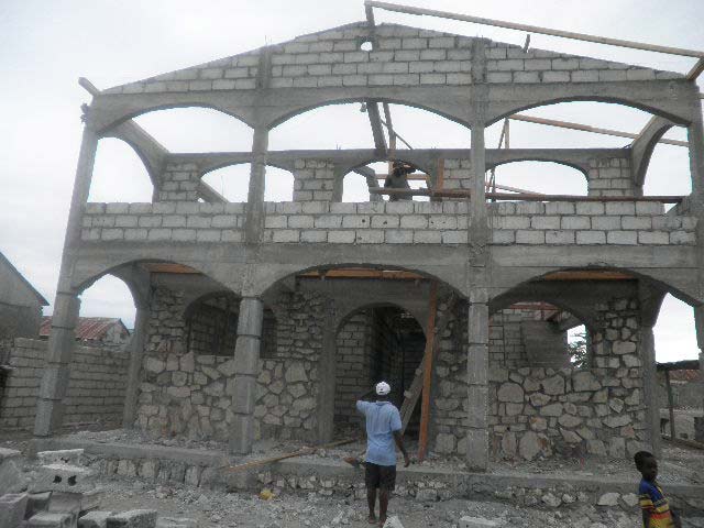 Construction at Institution Mahanaim High School