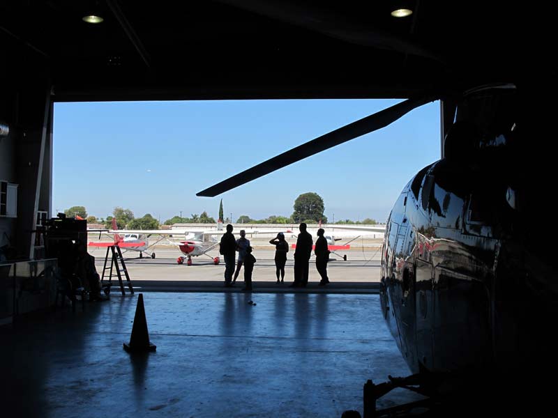 Inside Tomorrow's Aeronautical Museum.