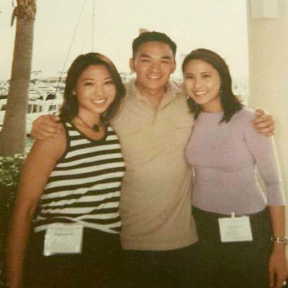 Stephanie Sy, Toan Lam and Vicky Nguyen at Unity '99