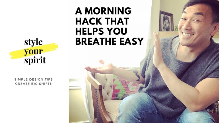 Morning Hack to Help You Breathe Easy