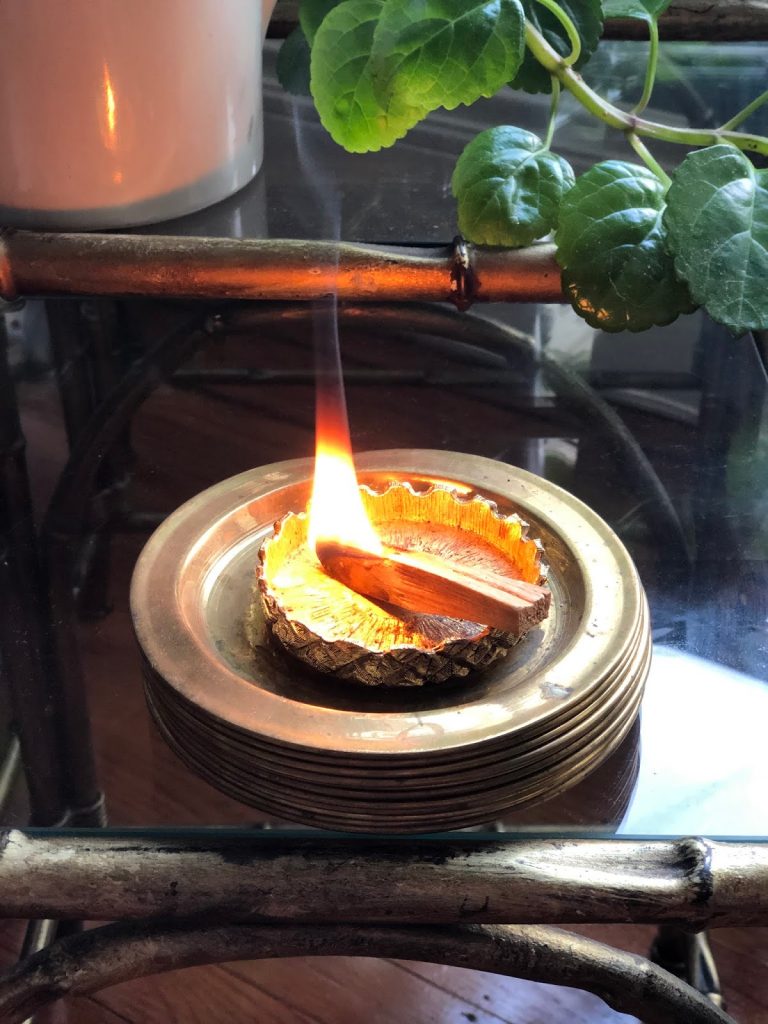 Palo Santo flame