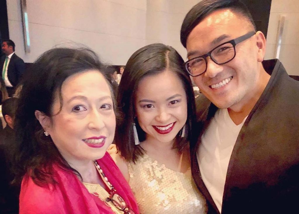 Maria Mercader, Chinh Doan and Toan Lam at the AAJA National Convention.