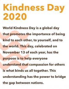 World Kindness Day 2020 info box